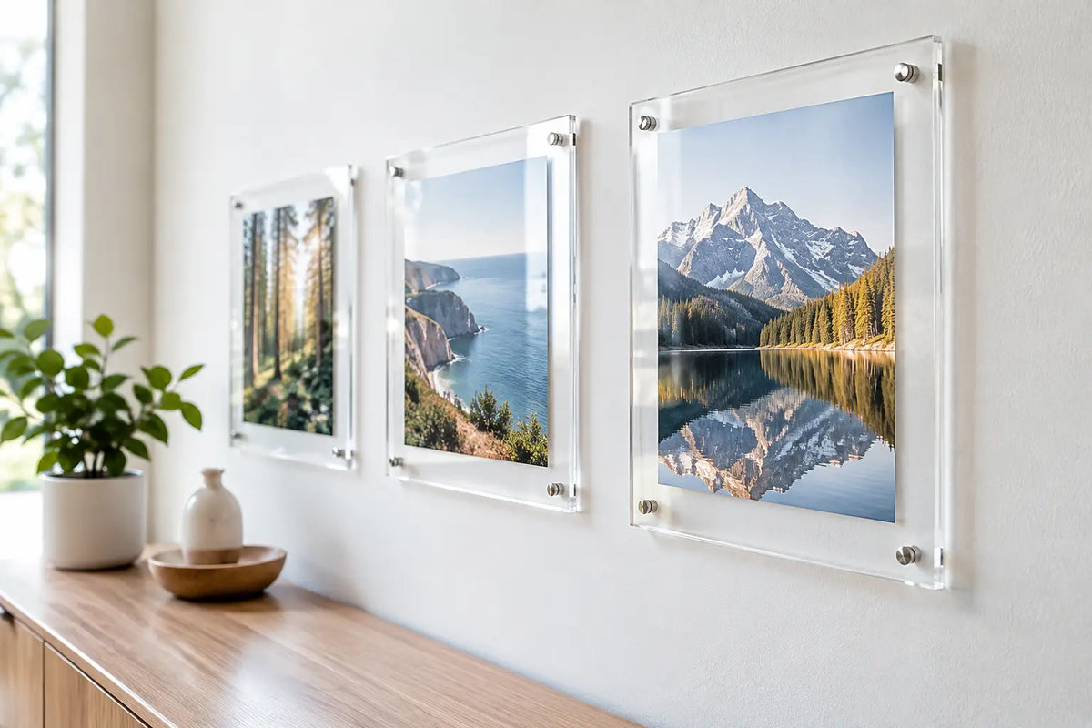 Acrylglasrahmen im Test für stilvolle Wände