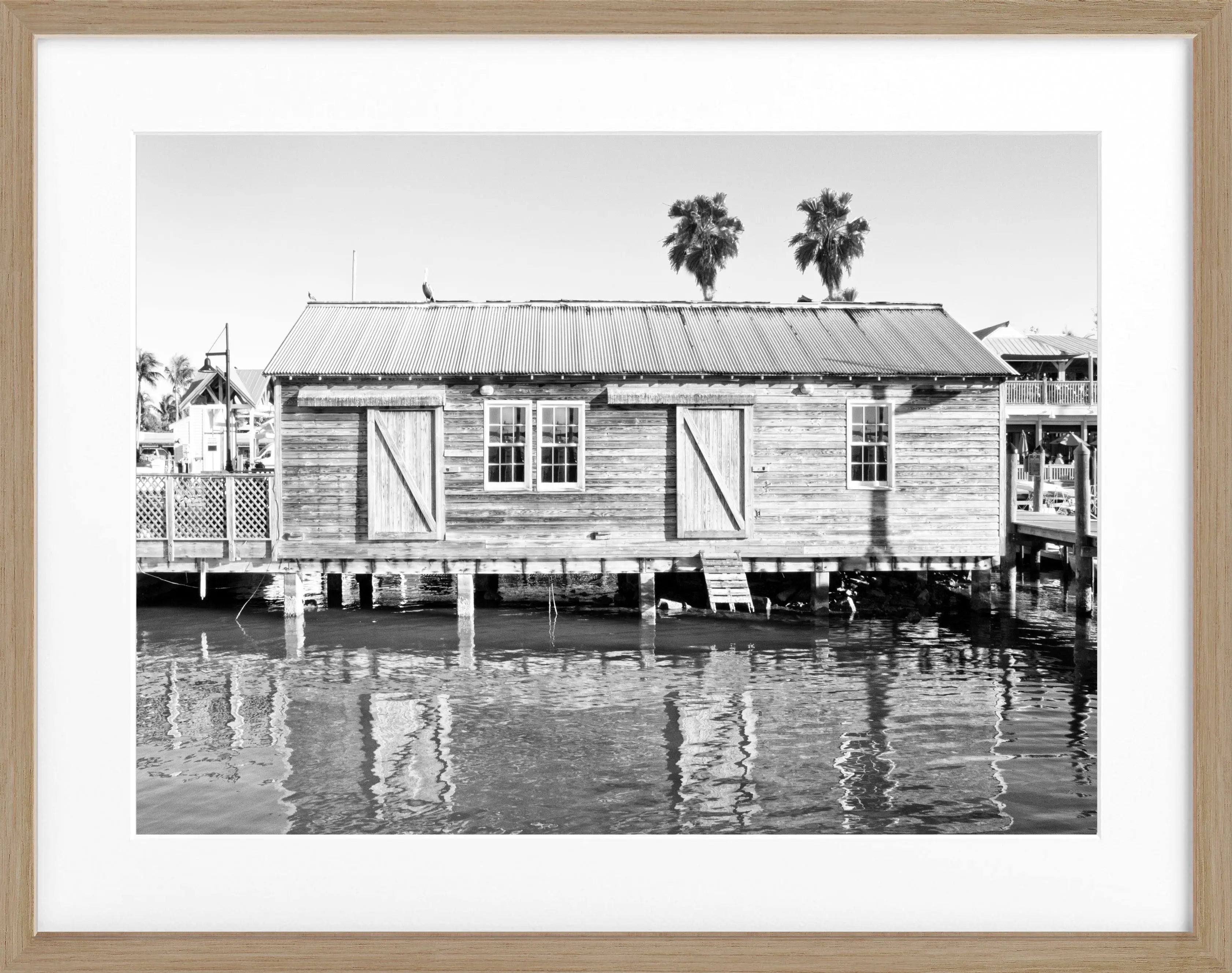 Poster mit Rahmen Florida Key West FL02 - Wandbilder