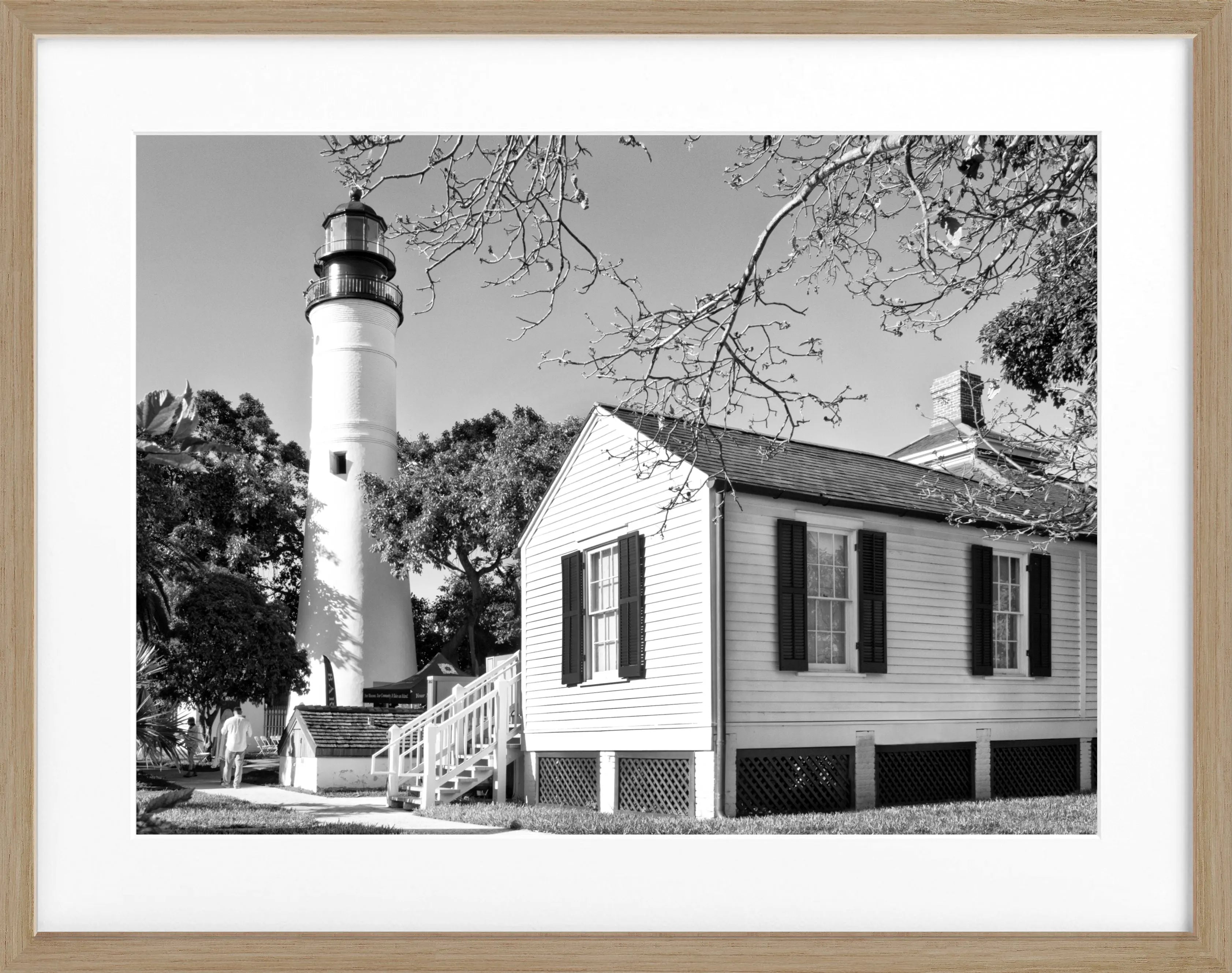 Poster mit Rahmen Florida Key West ’Lighthouse’ FL10