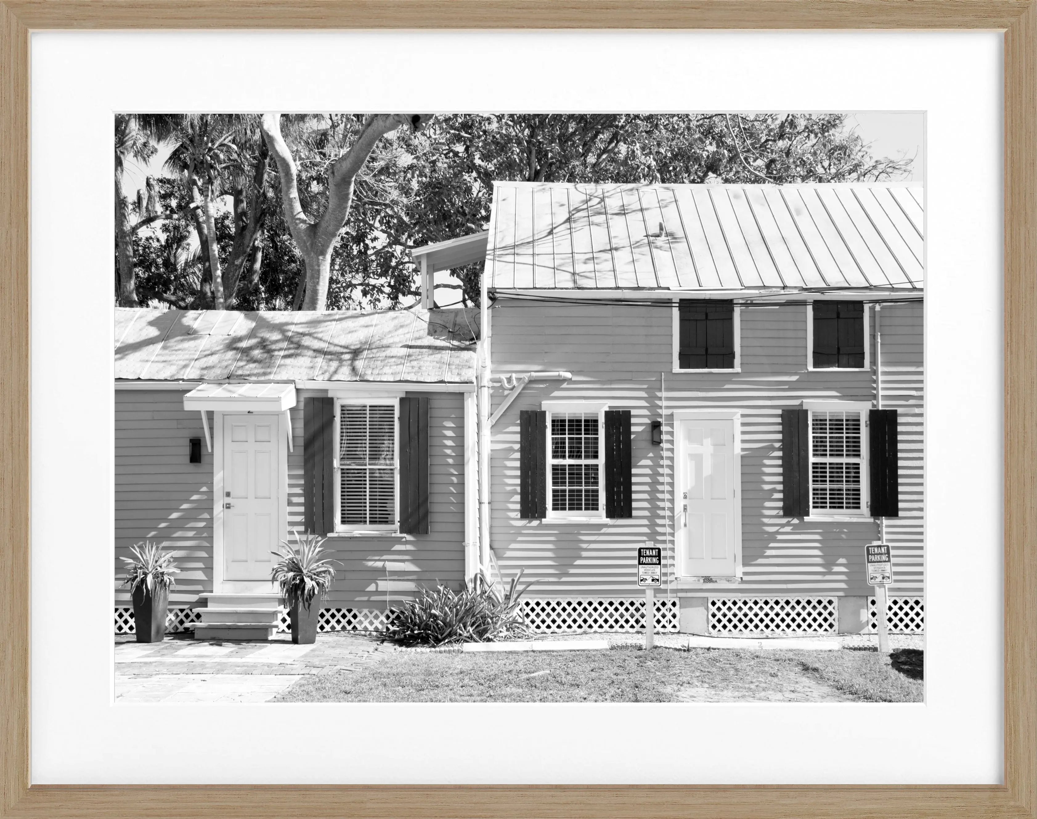 Poster mit Rahmen Florida Key West FL11 - Wandbilder