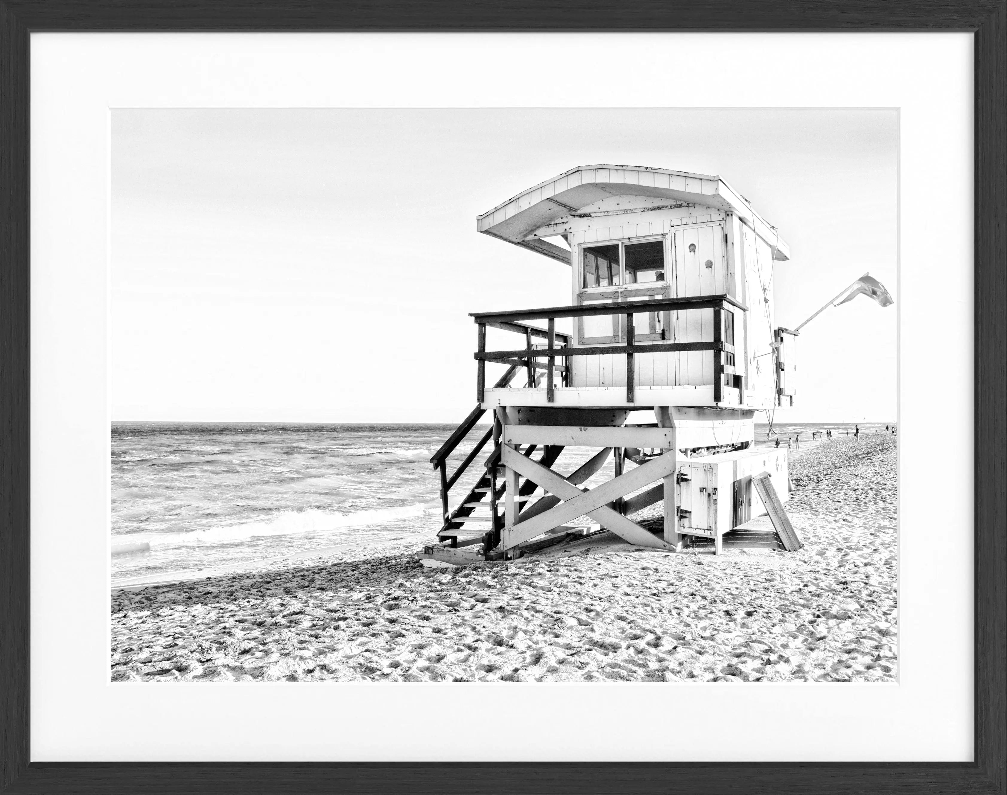 Poster mit Rahmen Florida Miami Beach FL17 by Cosman-Photocollection