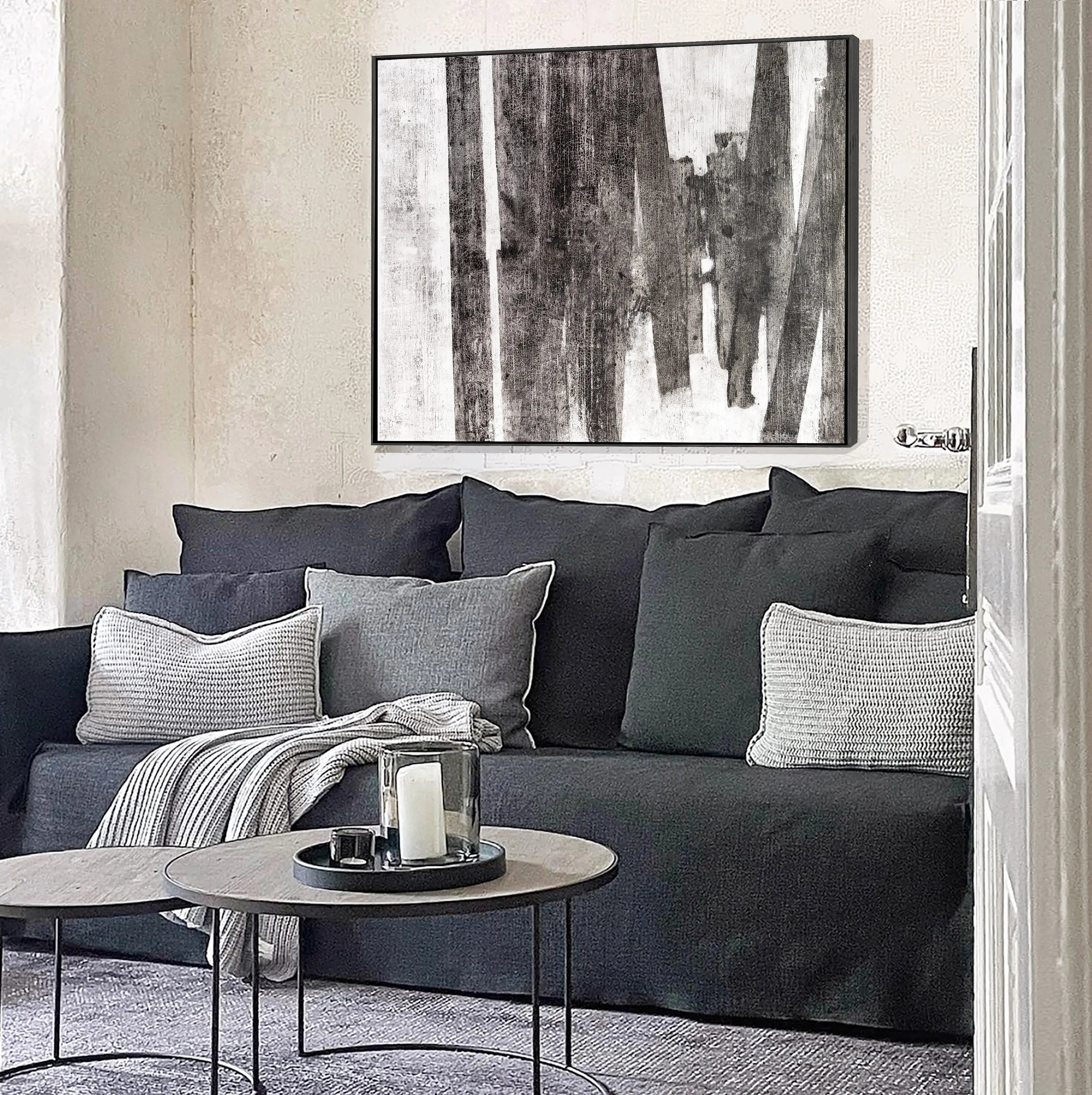 Modernes Abstraktes Leinwandbild