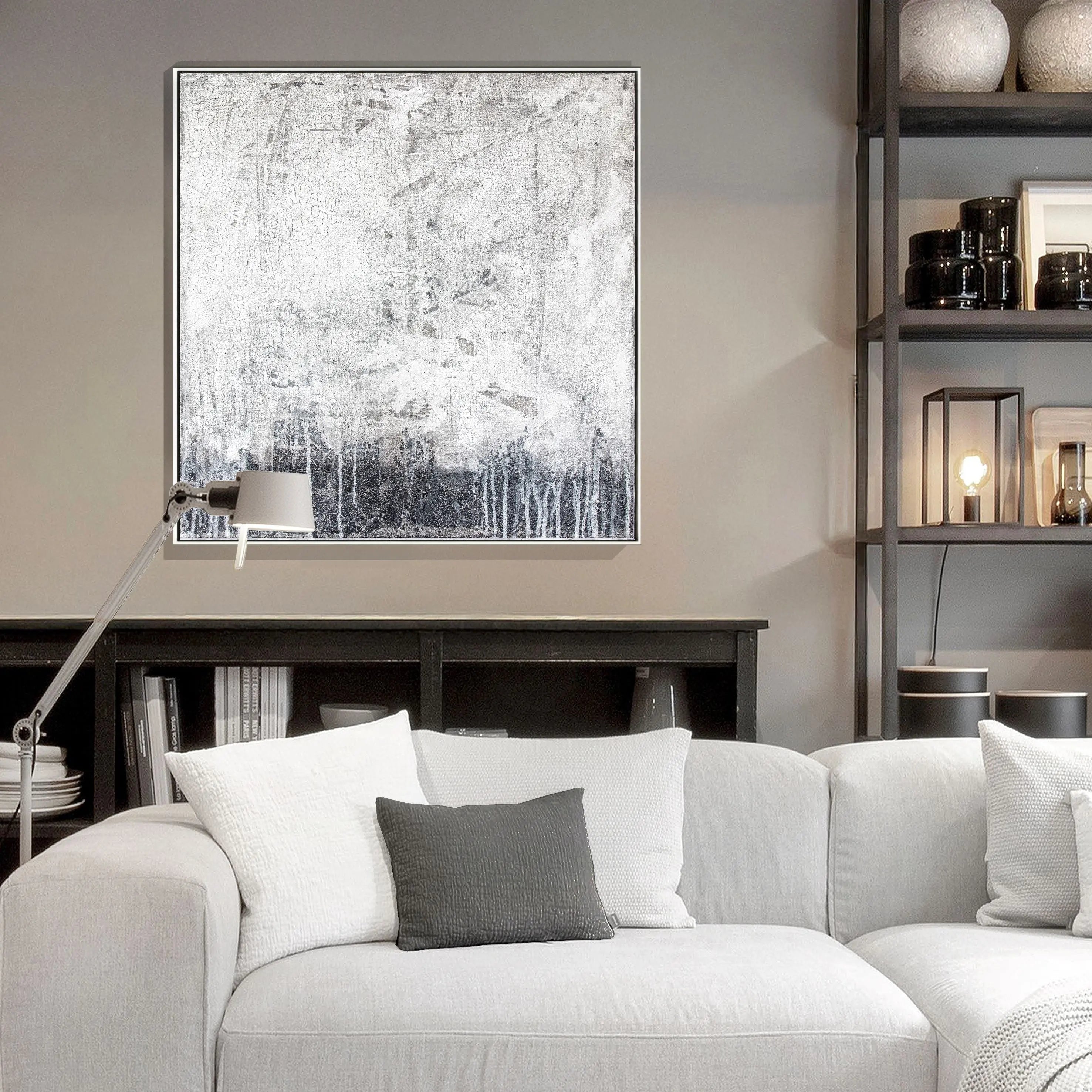 Wandbild GM18Q Abstrakt ’Struktur’ - Druck auf Leinwand