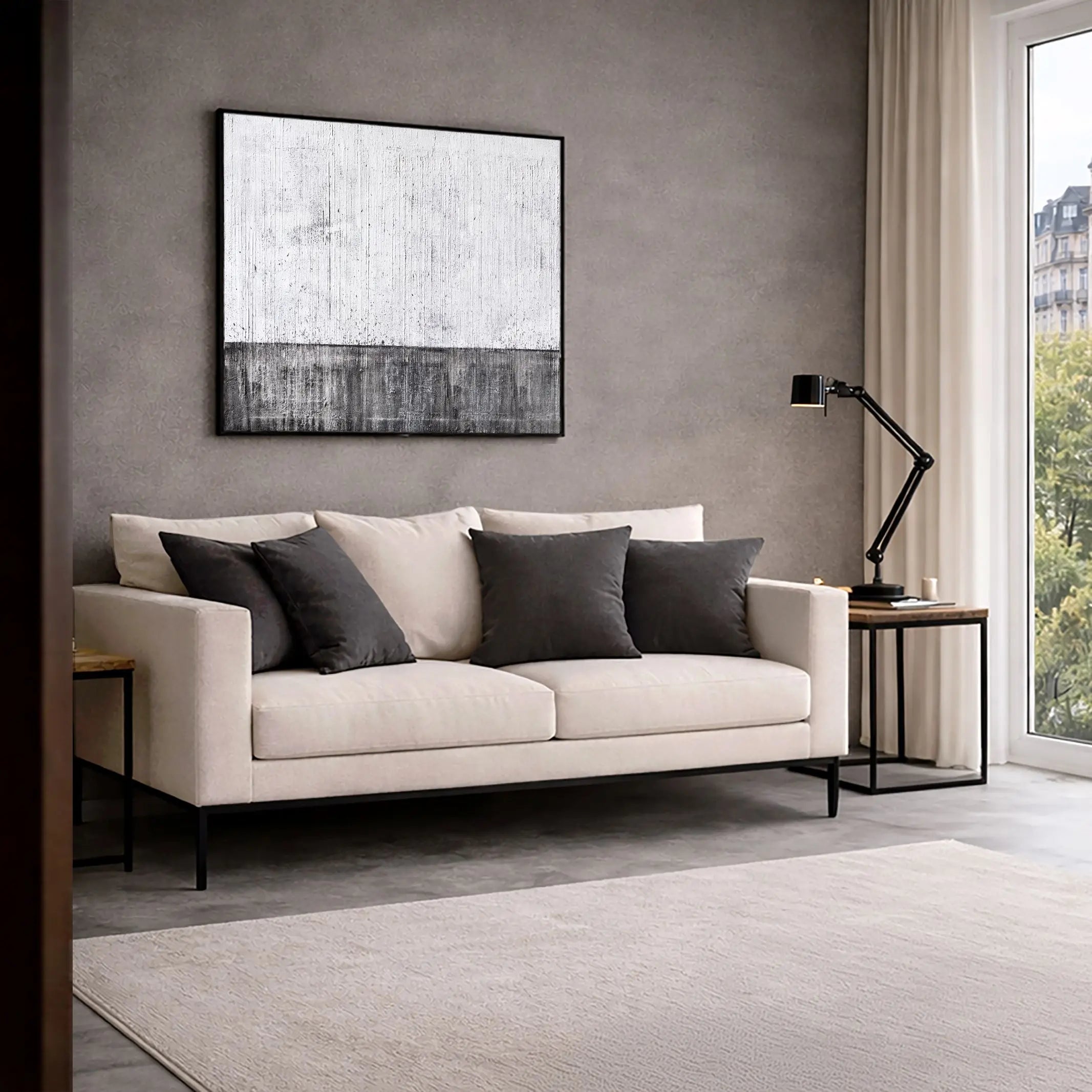 Wandbild GM91 ’Abstrakt’ - Druck auf Leinwand