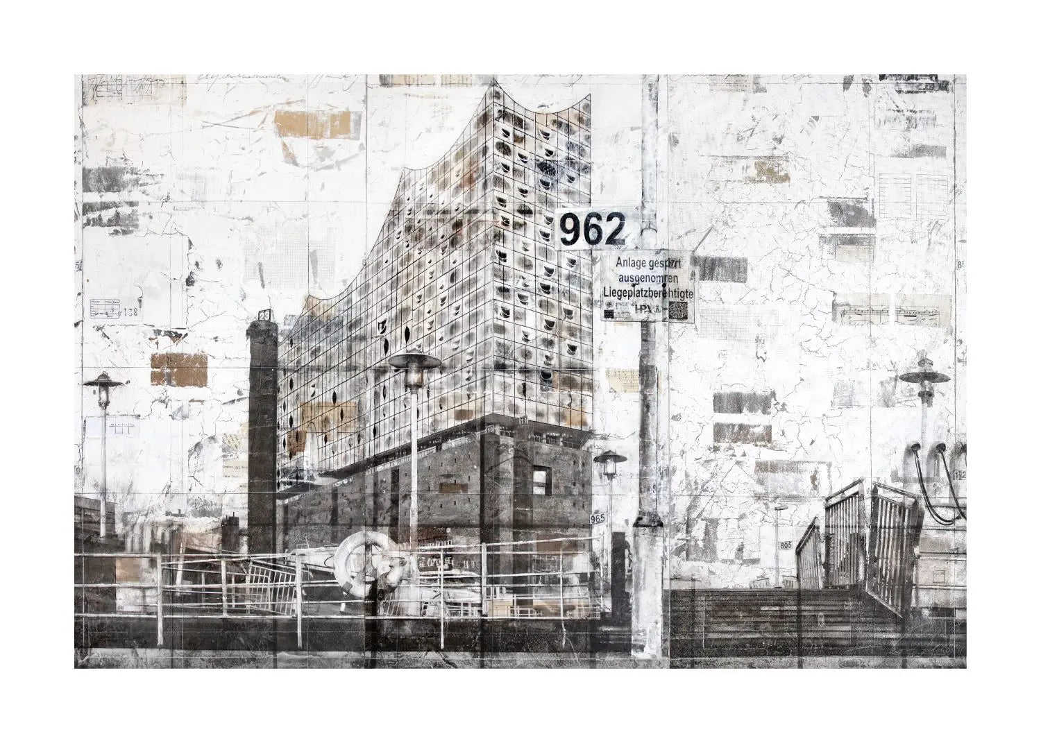 Poster / Druck Elbphilharmonie Hamburg GM03 - Wandbilder