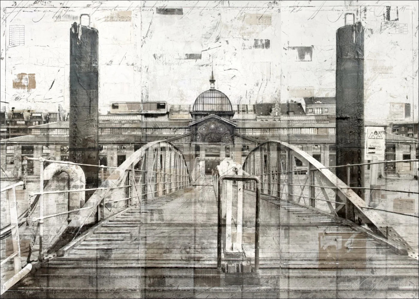 Poster / Druck Fischauktionshalle Hamburg GM04 - Wandbilder