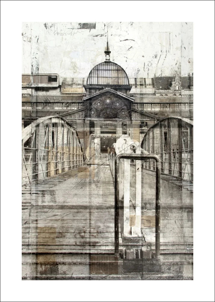 Poster / Print Hamburg 'Fish Market' GM04A