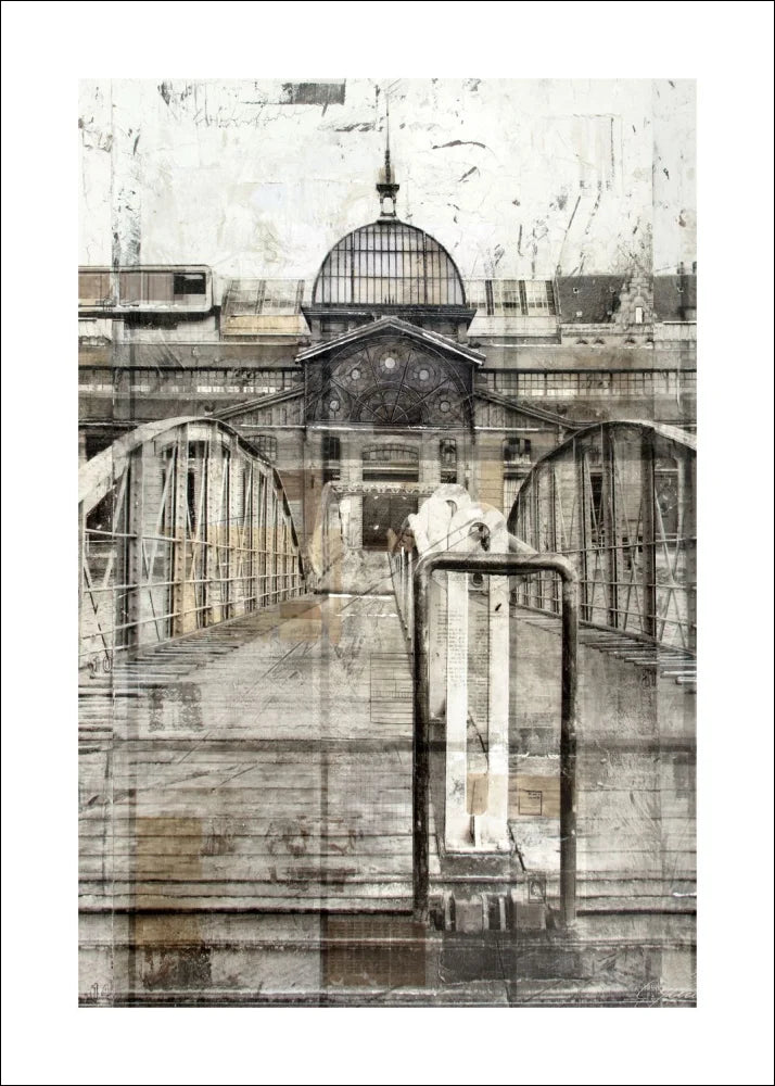 Poster / Druck Hamburg ’Fischmarkt’ GM04A - Wandbilder