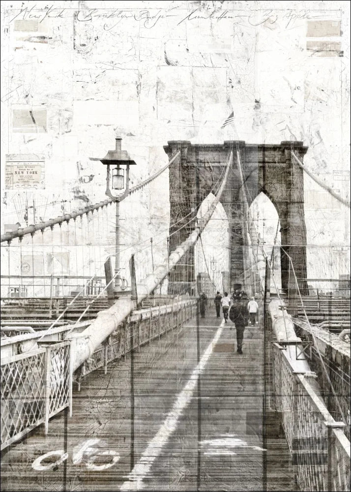 Poster / Druck Brooklyn Bridge GM02B - Wandbilder