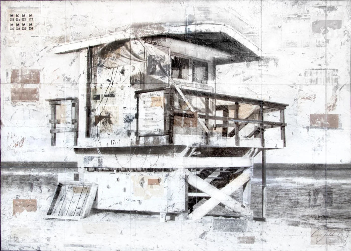 Poster / Druck ’Lifeguard’ Florida Miami Beach GM78