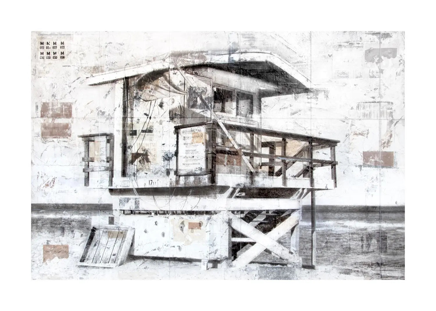 Poster / Druck ’Lifeguard’ Florida Miami Beach GM78