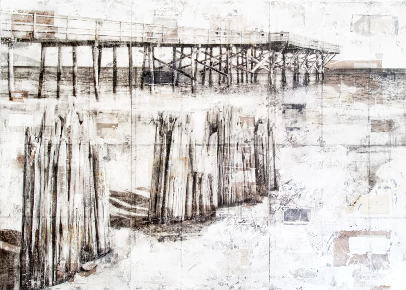 Poster / Druck Pier Kalifornien GM82 - Wandbilder