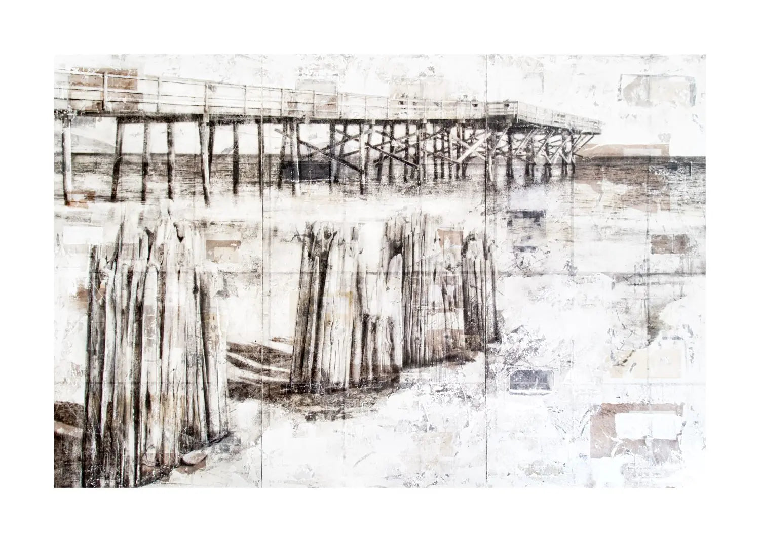 Poster / Druck Pier Kalifornien GM82 - Wandbilder