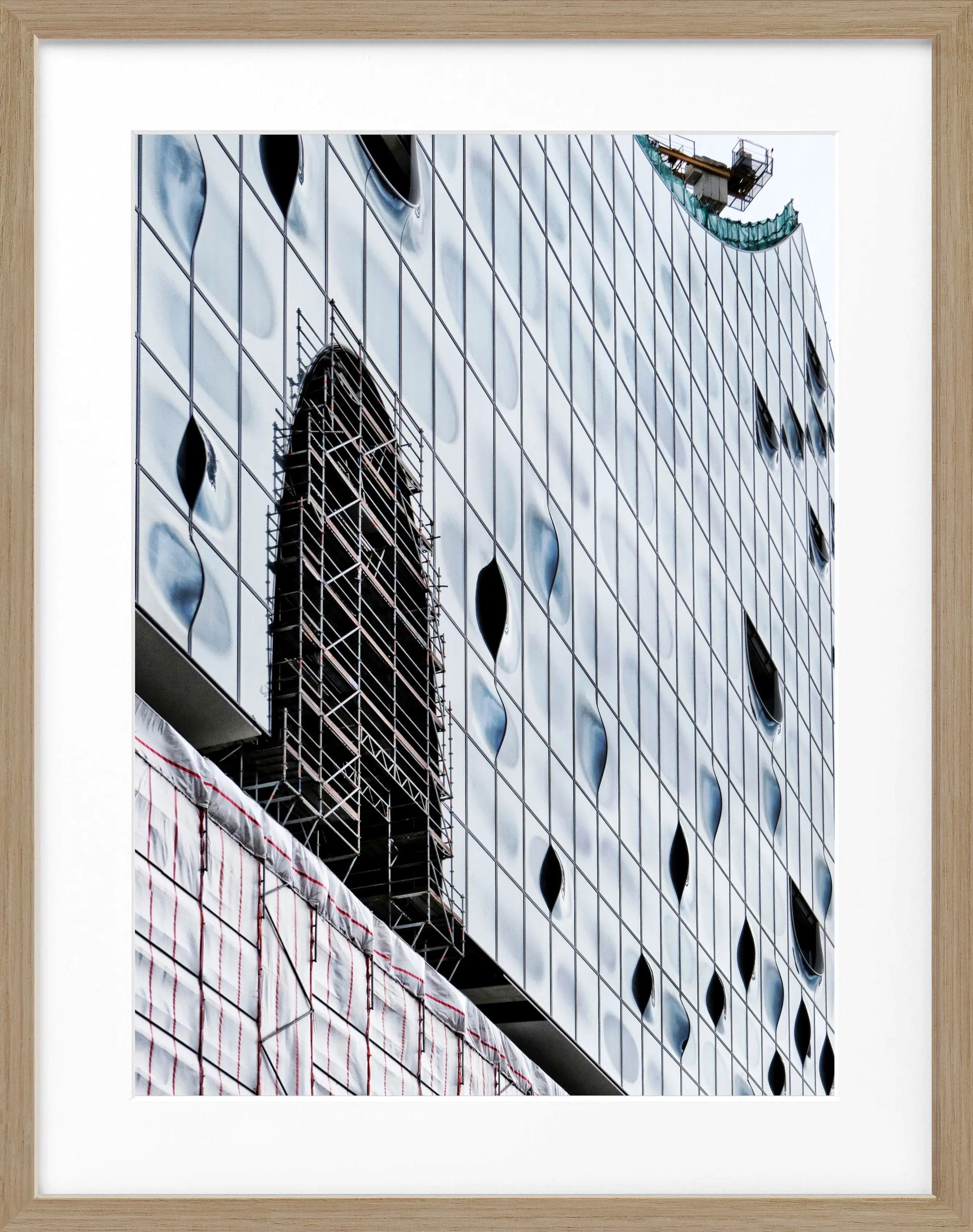 Poster mit Rahmen Hamburg ’Elphi’ HH46A - Wandbilder