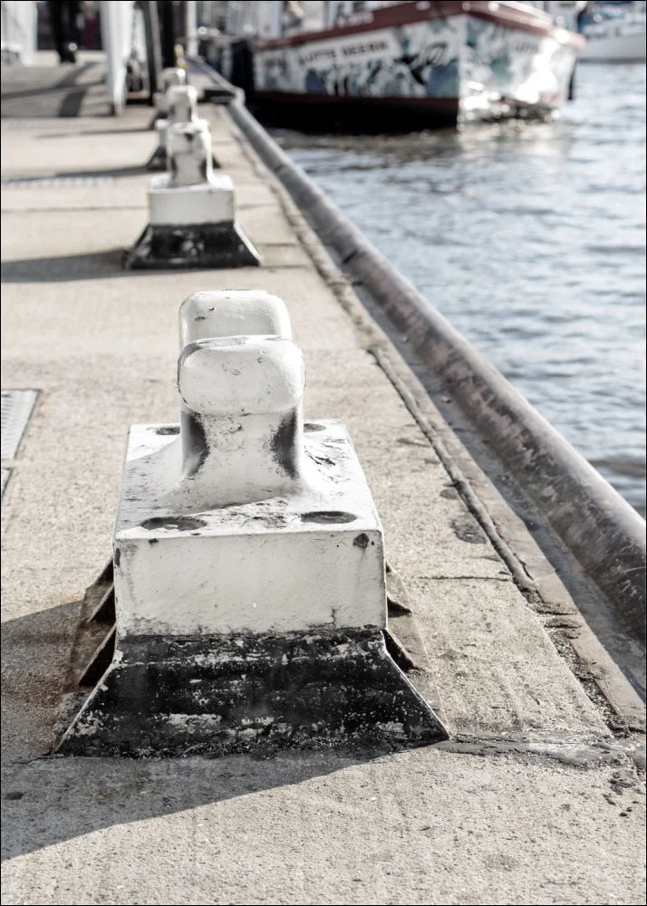 Poster / Druck Hamburg Hafen ’Poller’ HH05H - Wandbilder