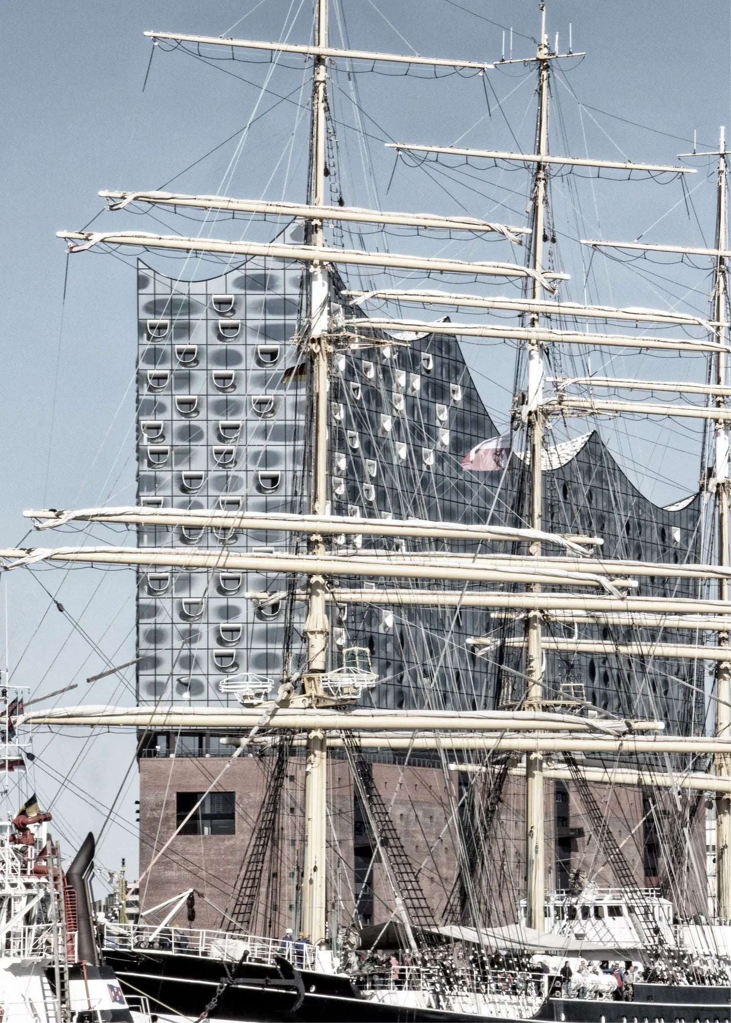 Poster / Druck Hamburg Hafen ’Elphi’ HH18 - Wandbilder