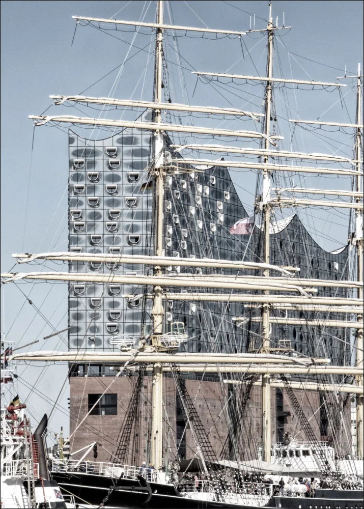 Poster / Druck Hamburg Hafen ’Elphi’ HH18 - Wandbilder