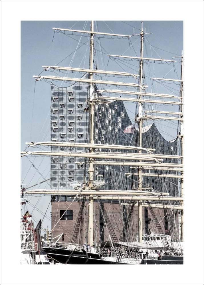 Poster / Druck Hamburg Hafen ’Elphi’ HH18 - Wandbilder