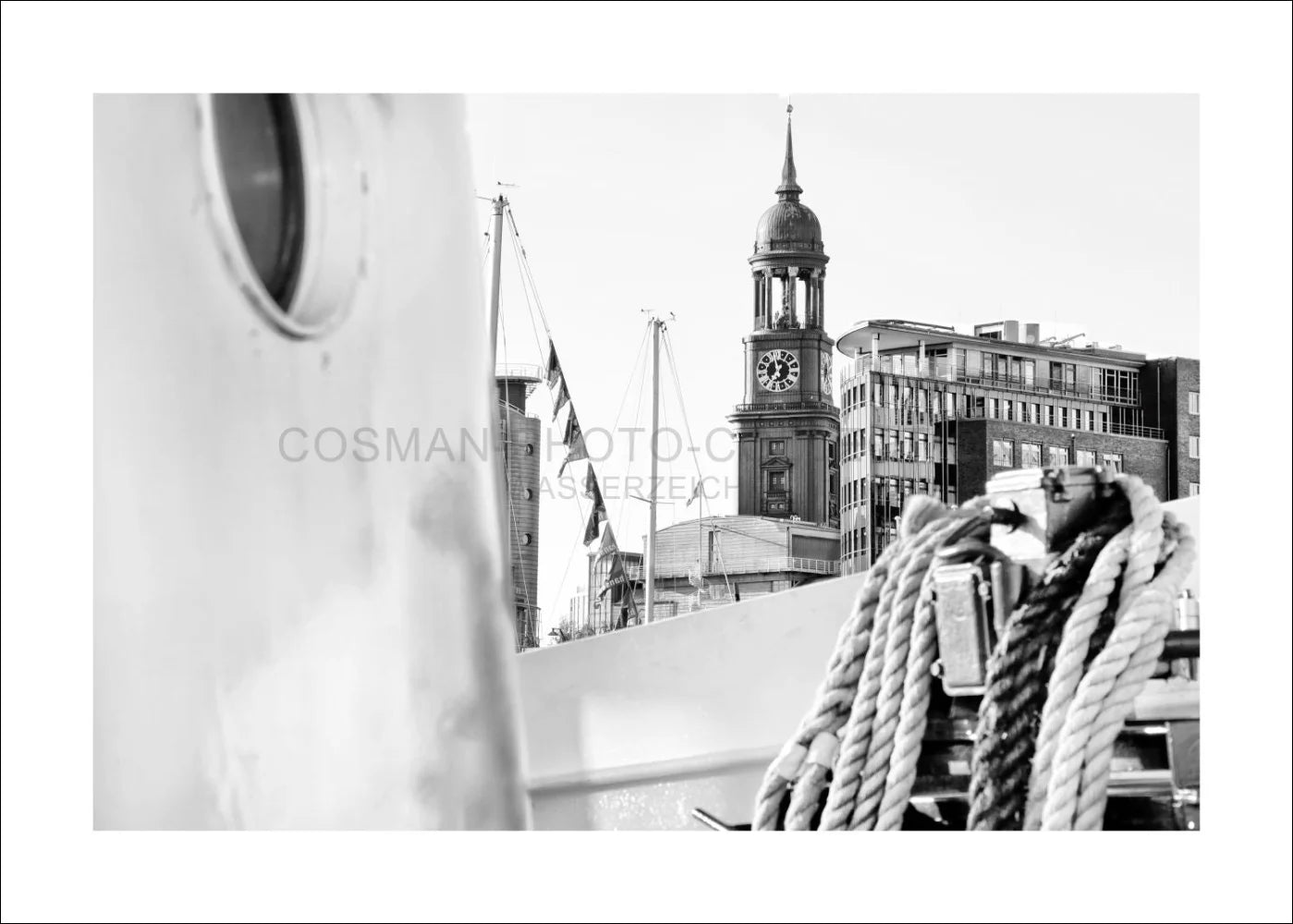 Poster / Druck Hamburg ’Michel’ HH19