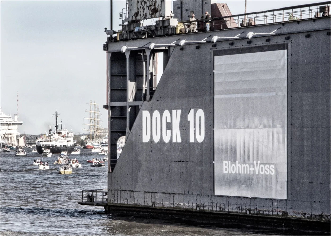 Poster / Druck Hamburg Hafen ’Dock 10’ HH27 - Wandbilder