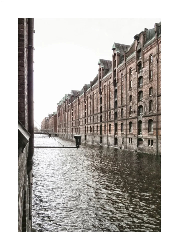 Poster / Druck Hamburg ’Speicherstadt’ HH46E - Wandbilder