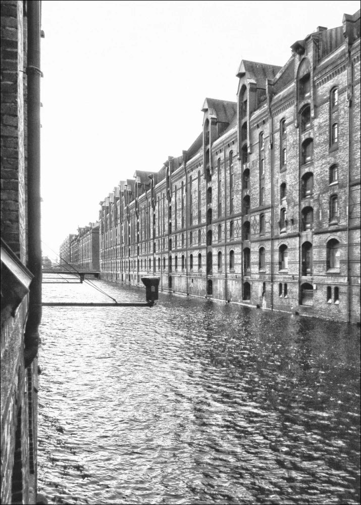 Poster / Druck Hamburg ’Speicherstadt’ HH46E - Wandbilder