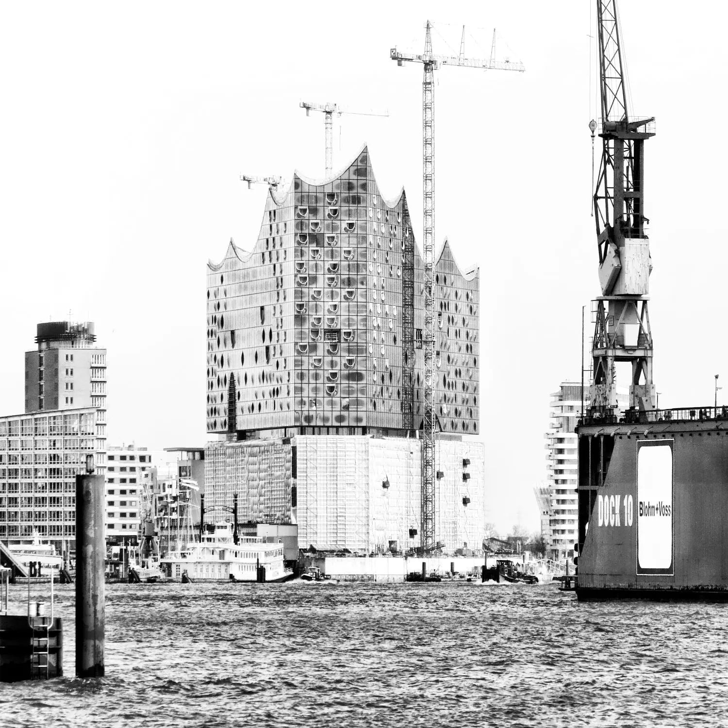 Poster / Druck Hamburg ’Elphi’ HH48 - Wandbilder