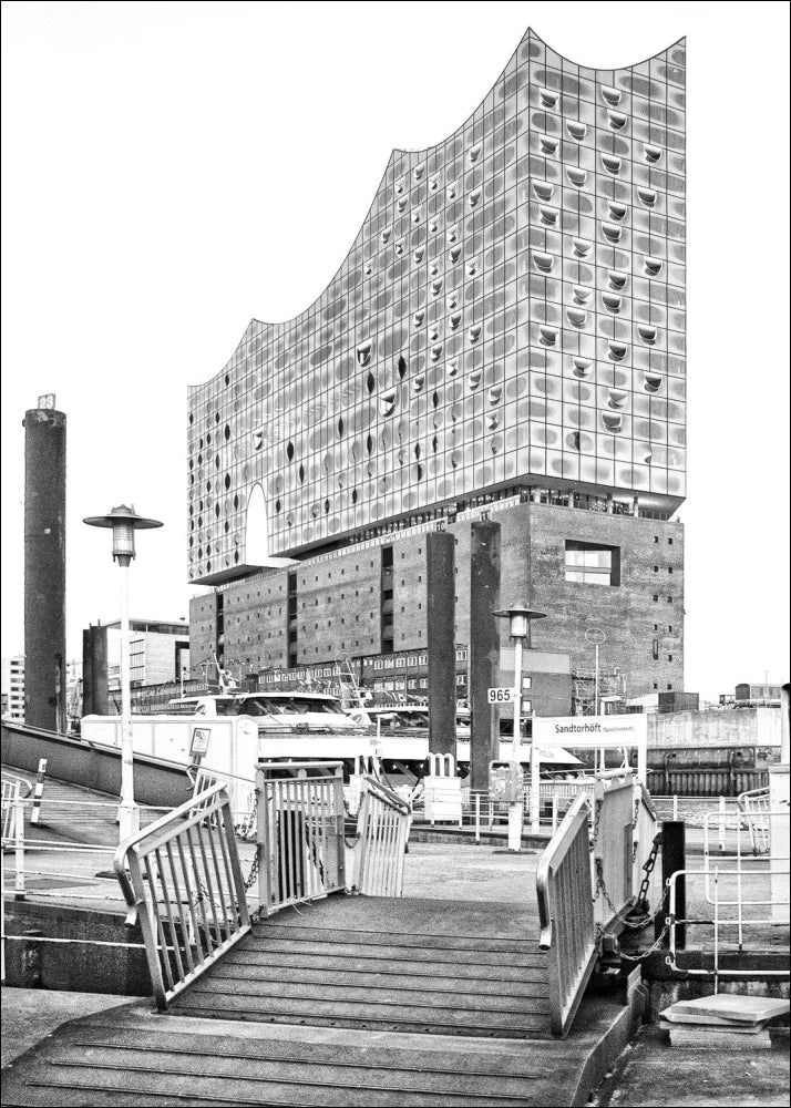Poster / Druck Hamburg Hafen Elphi HH56 - Wandbilder