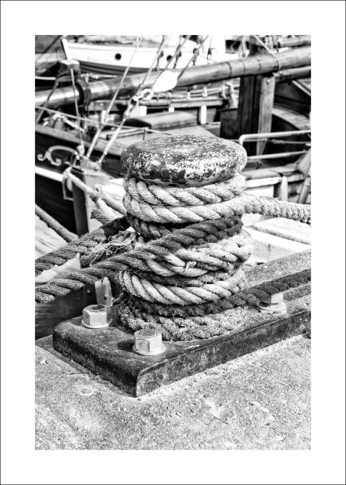 Affiche / Impression Port de Hambourg « Bollard » HH05J