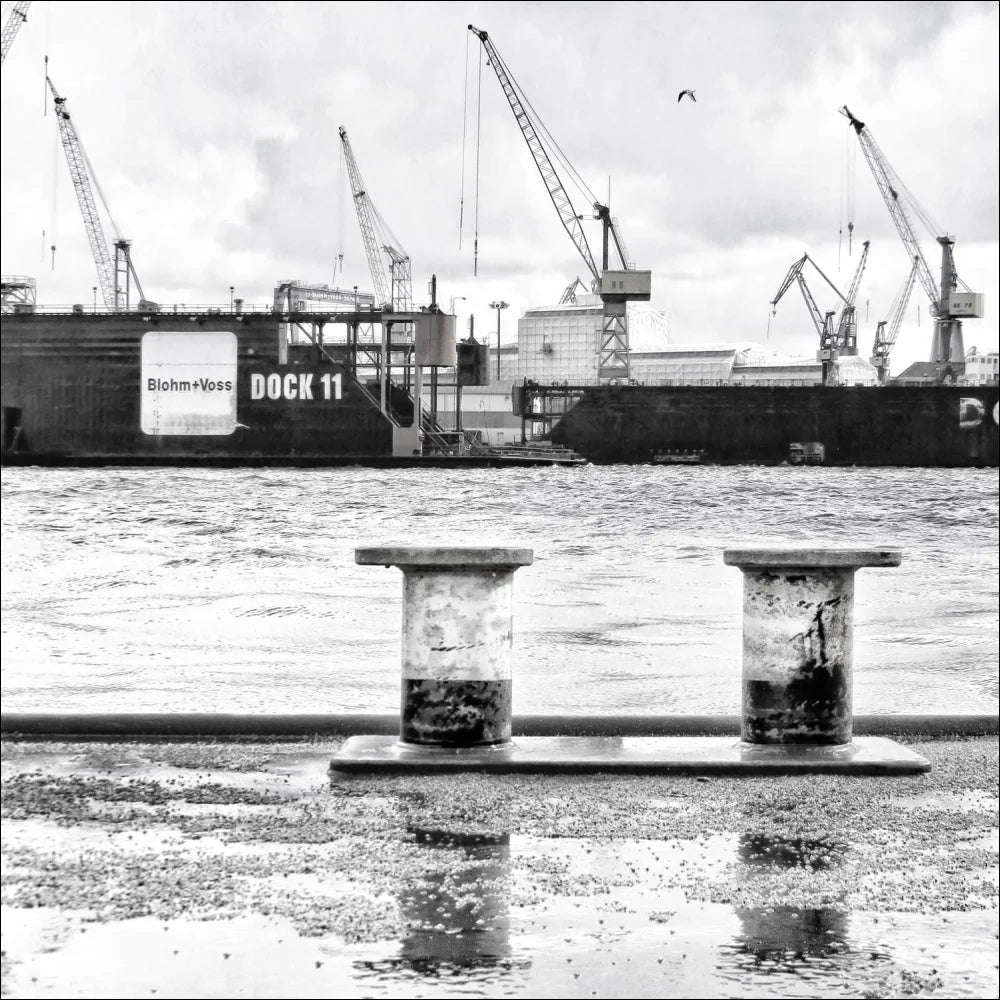 Poster / Druck Hamburg Hafen ’Dock 11’ HH05KQ - Wandbilder