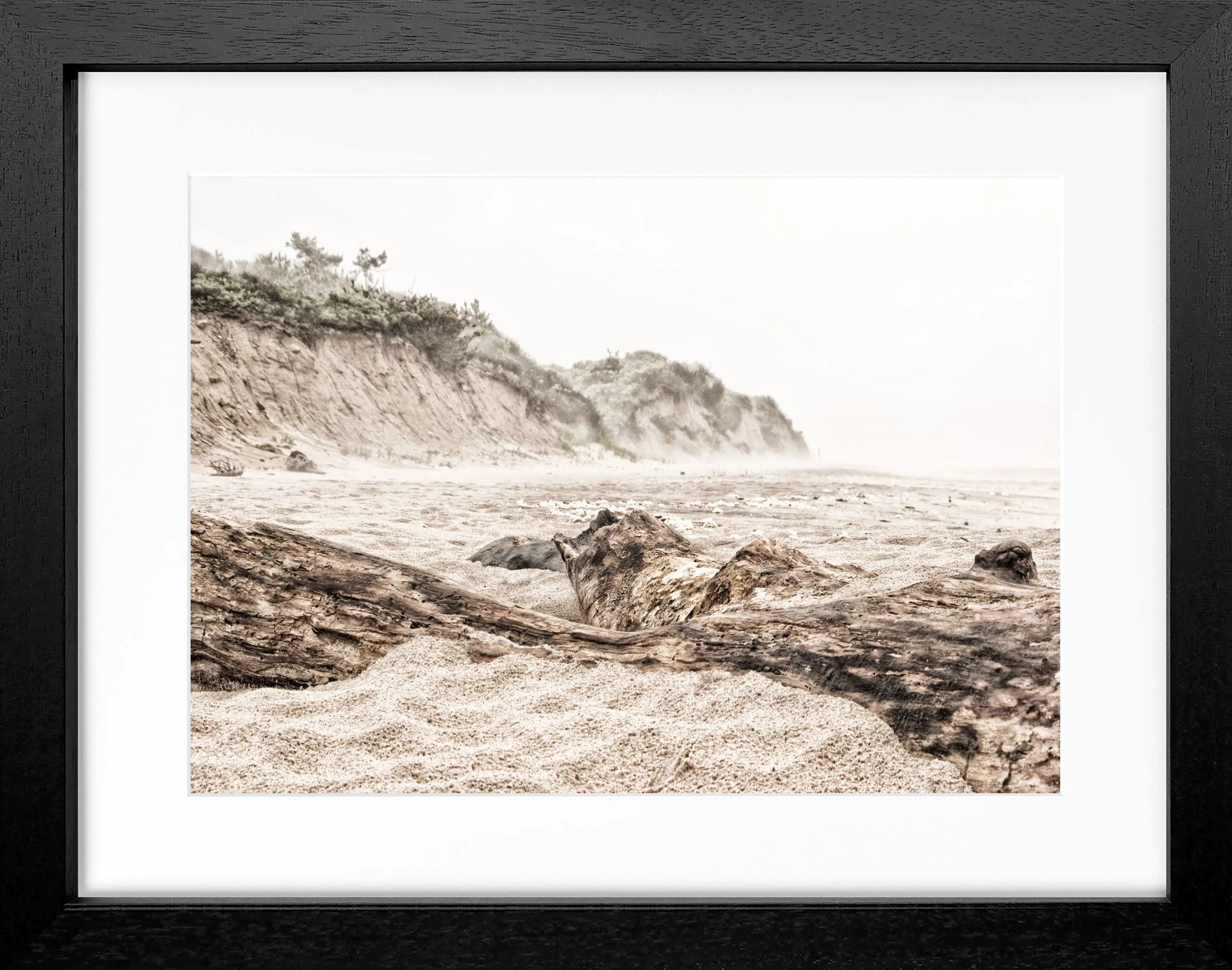 Poster mit Rahmen Hamptons Long Island ’Beach’ HM18