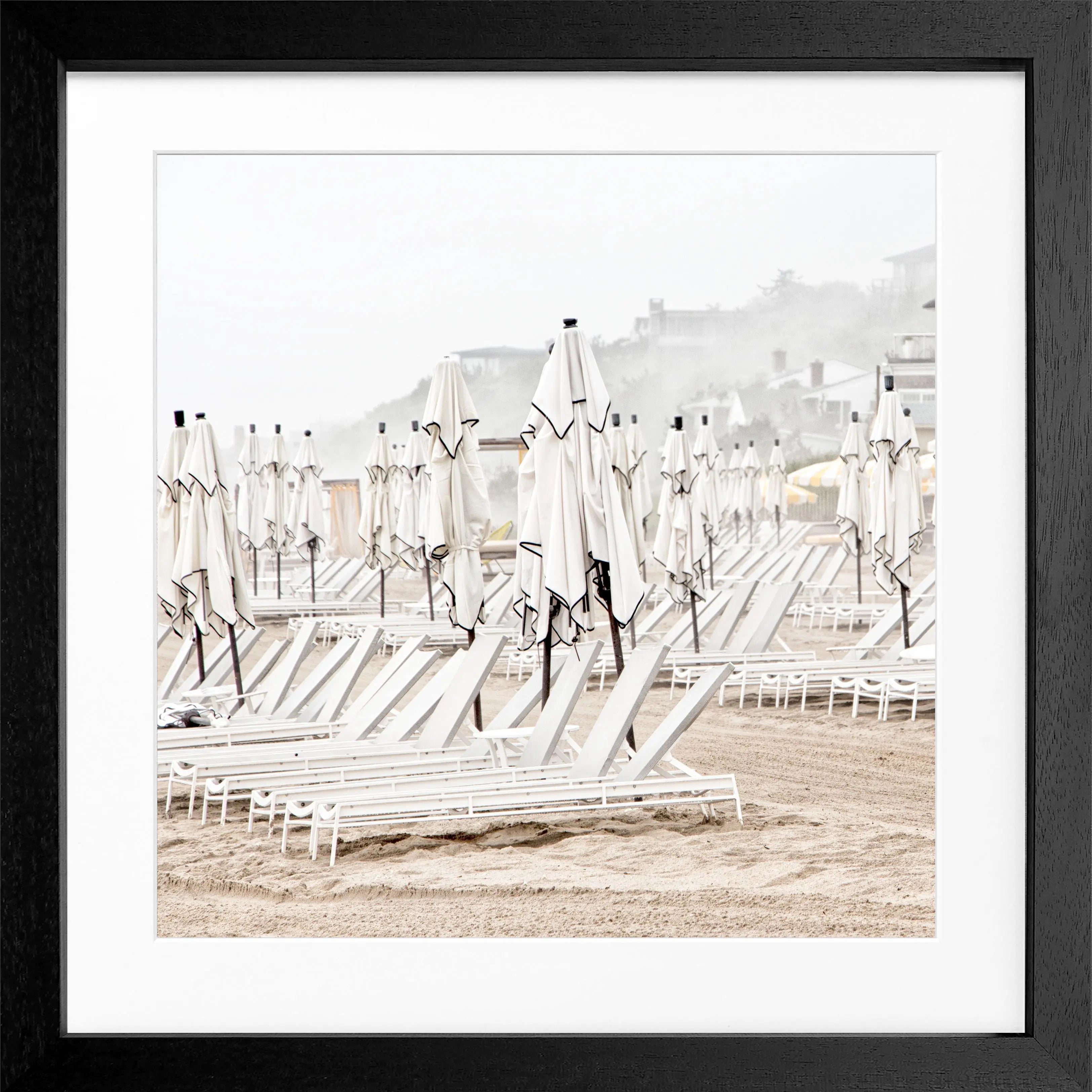 Poster mit Rahmen Hamptons Long Island ’Beach’ HM20Q