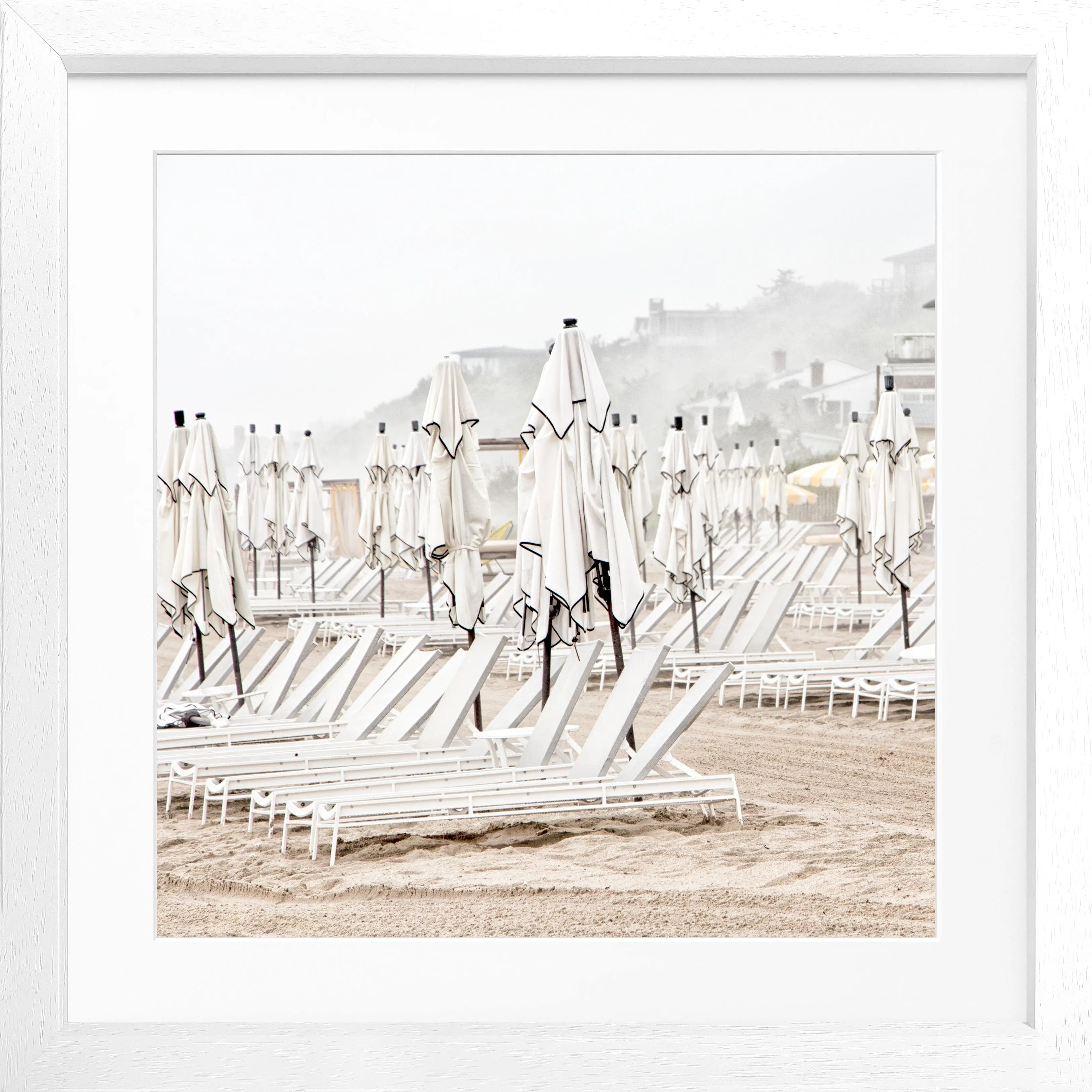 Poster mit Rahmen Hamptons Long Island ’Beach’ HM20Q