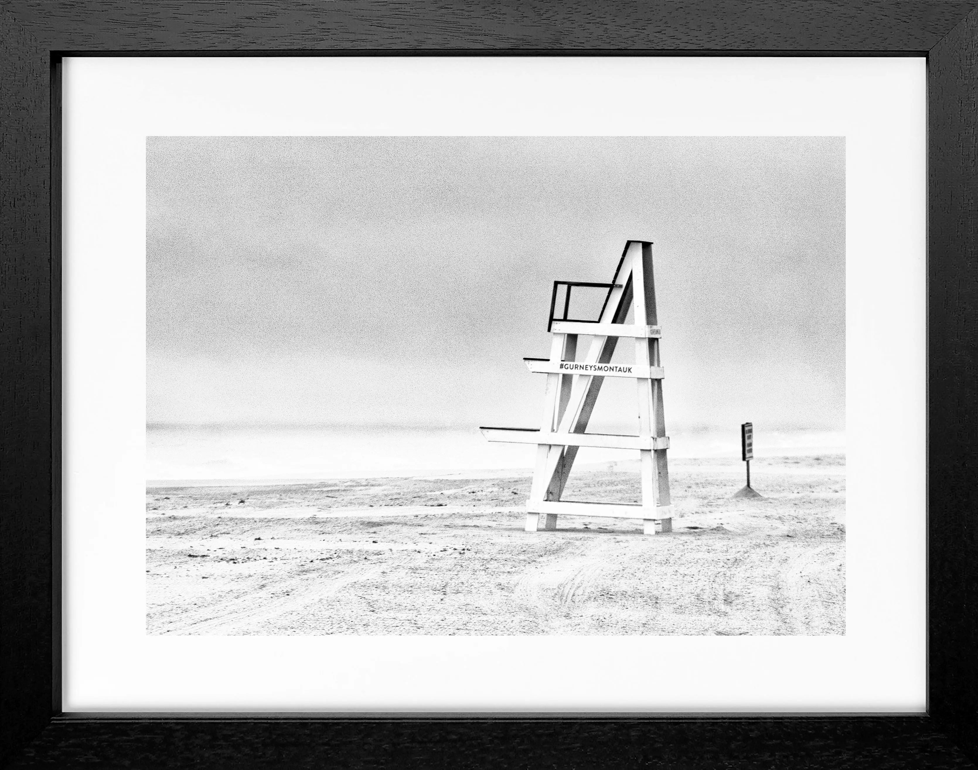 Poster mit Rahmen Hamptons Long Island ’Beach’ HM27A