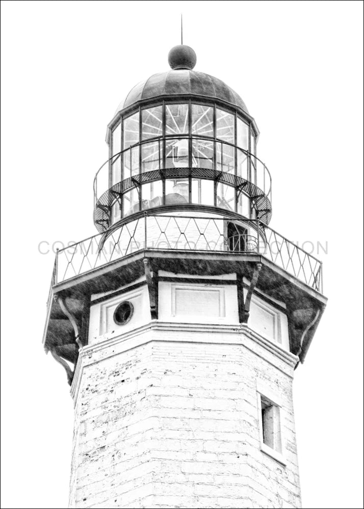 Poster / Afdrukken Hamptons Montauk 'Lighthouse' HM13