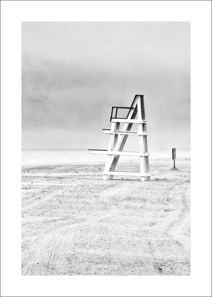 Póster impreso de Hamptons Long Island 'Beach' HM27