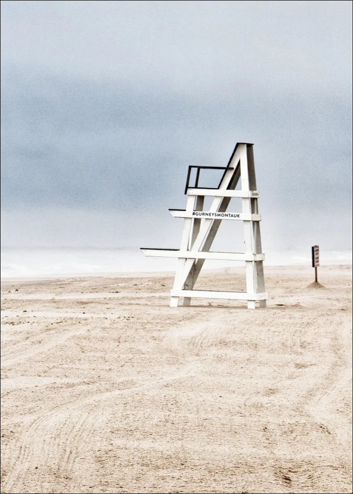Póster impreso de Hamptons Long Island 'Beach' HM27