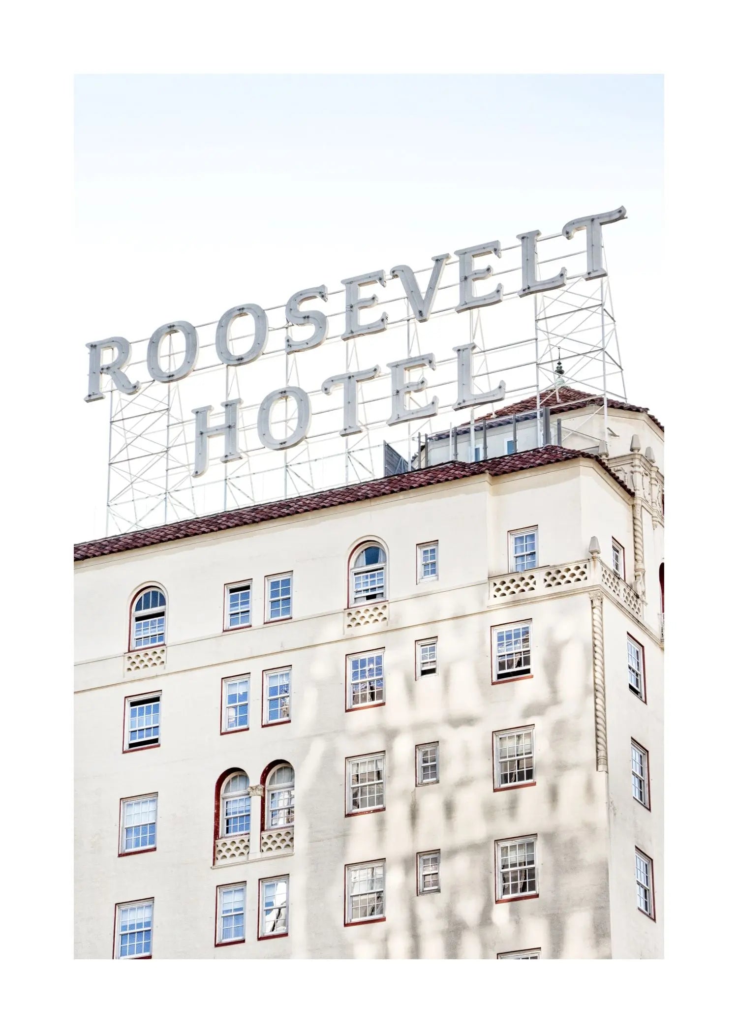 Poster / Druck Kalifornien Los Angeles ’Roosevelt Hotel’