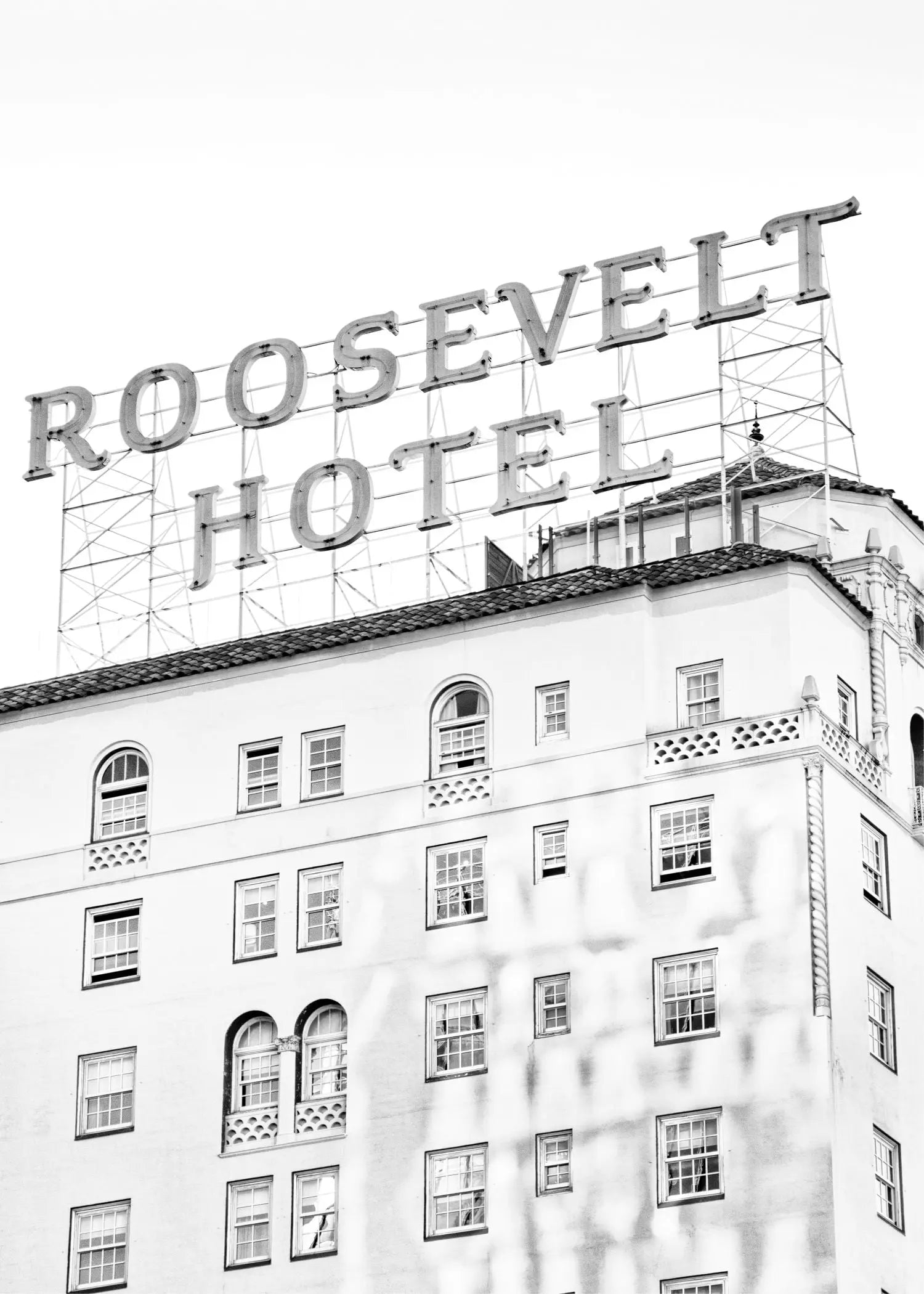 Poster / Druck Kalifornien Los Angeles ’Roosevelt Hotel’