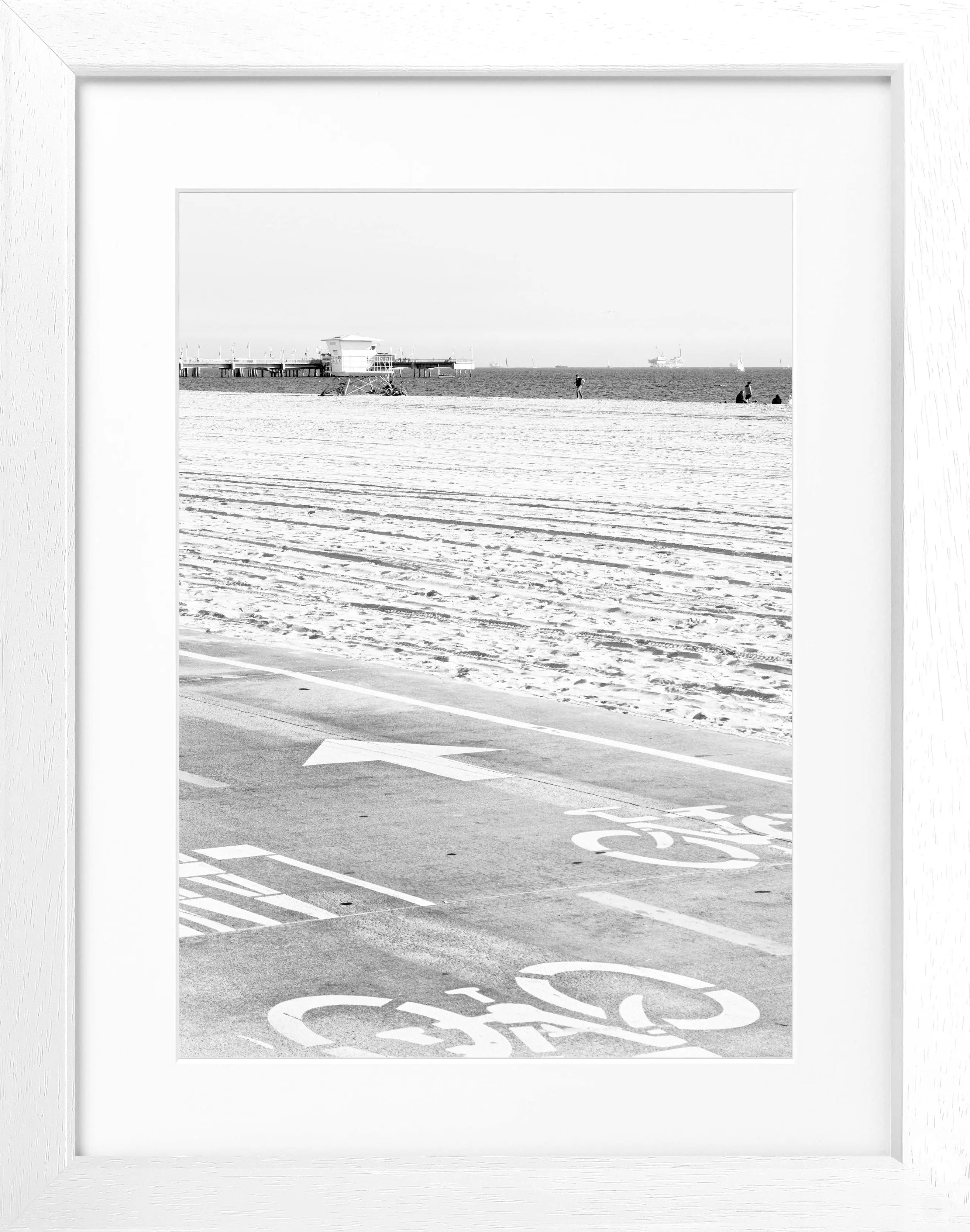 Poster mit Rahmen Kalifornien ’Huntington Beach’ K139