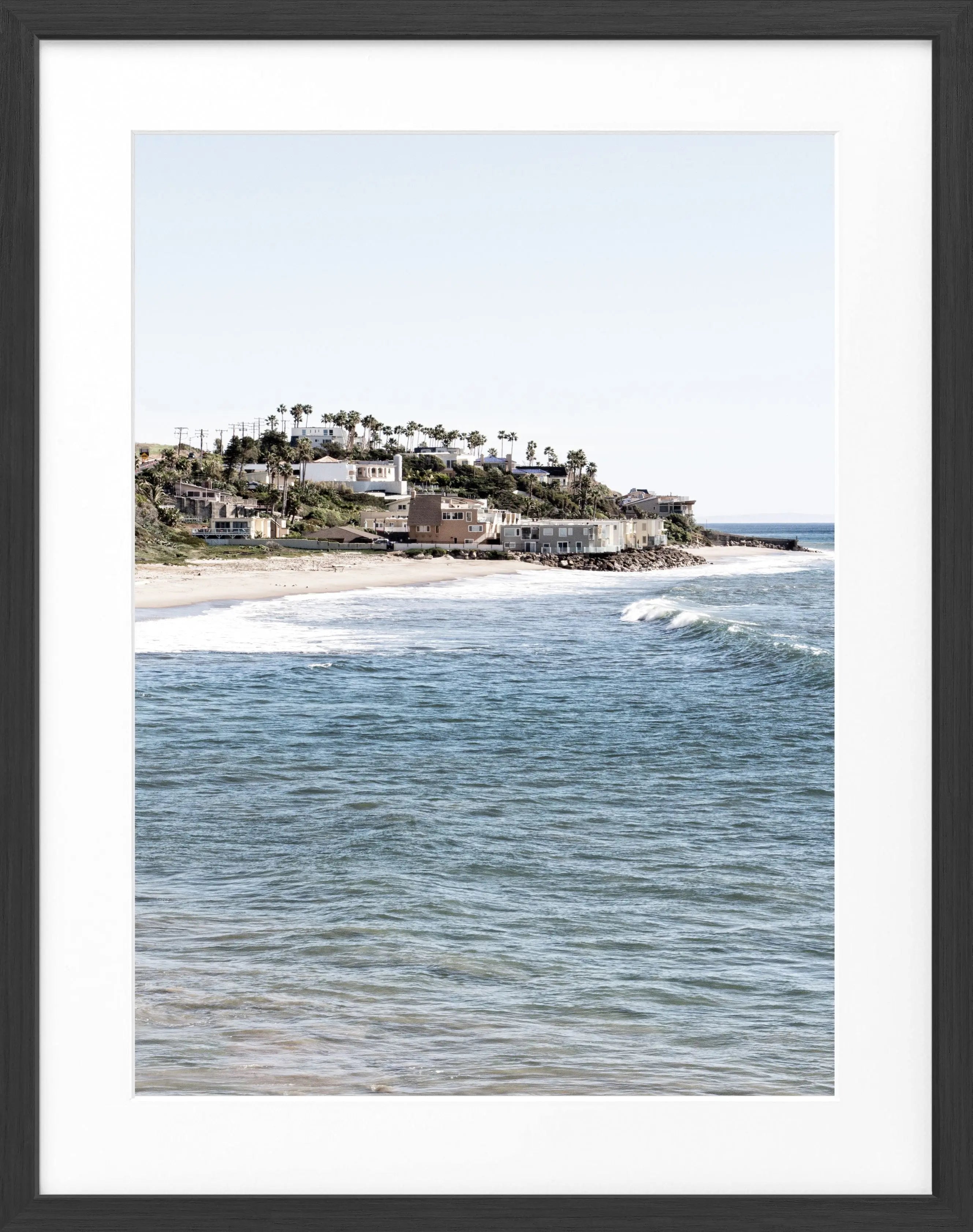 Poster mit Rahmen Kalifornien Malibu K61 - Wandbilder