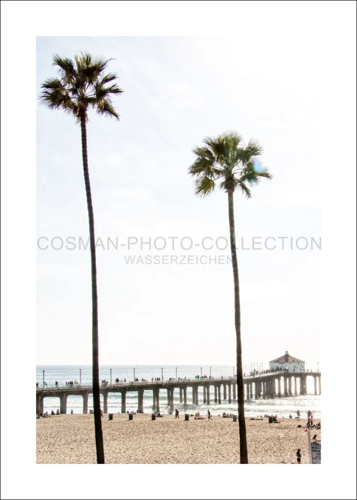 Poster / Print California Manhattan Beach K186