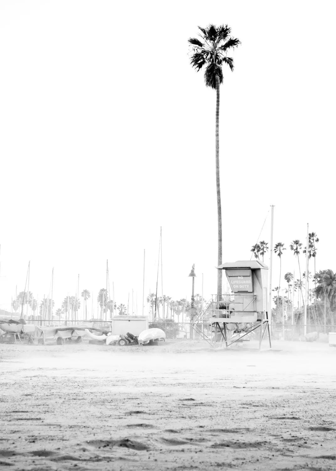 Poster / Druck Kalifornien Santa Barbara ’Beach’ K22
