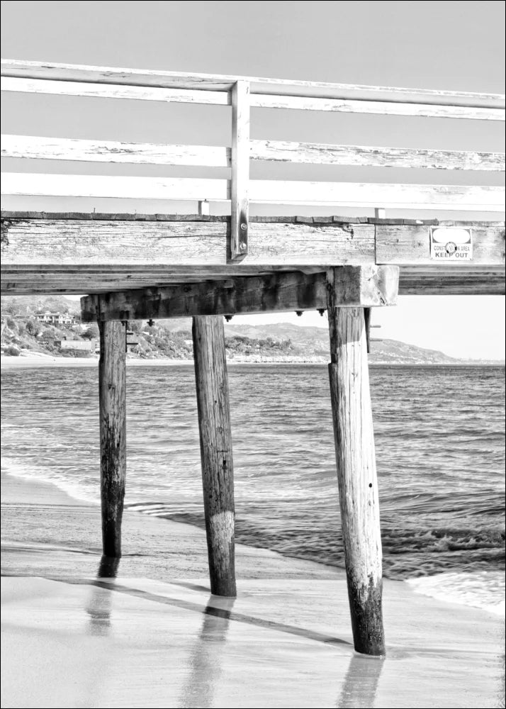 Poster / Druck Kalifornien Malibu ’Pier’ K68 - Wandbilder