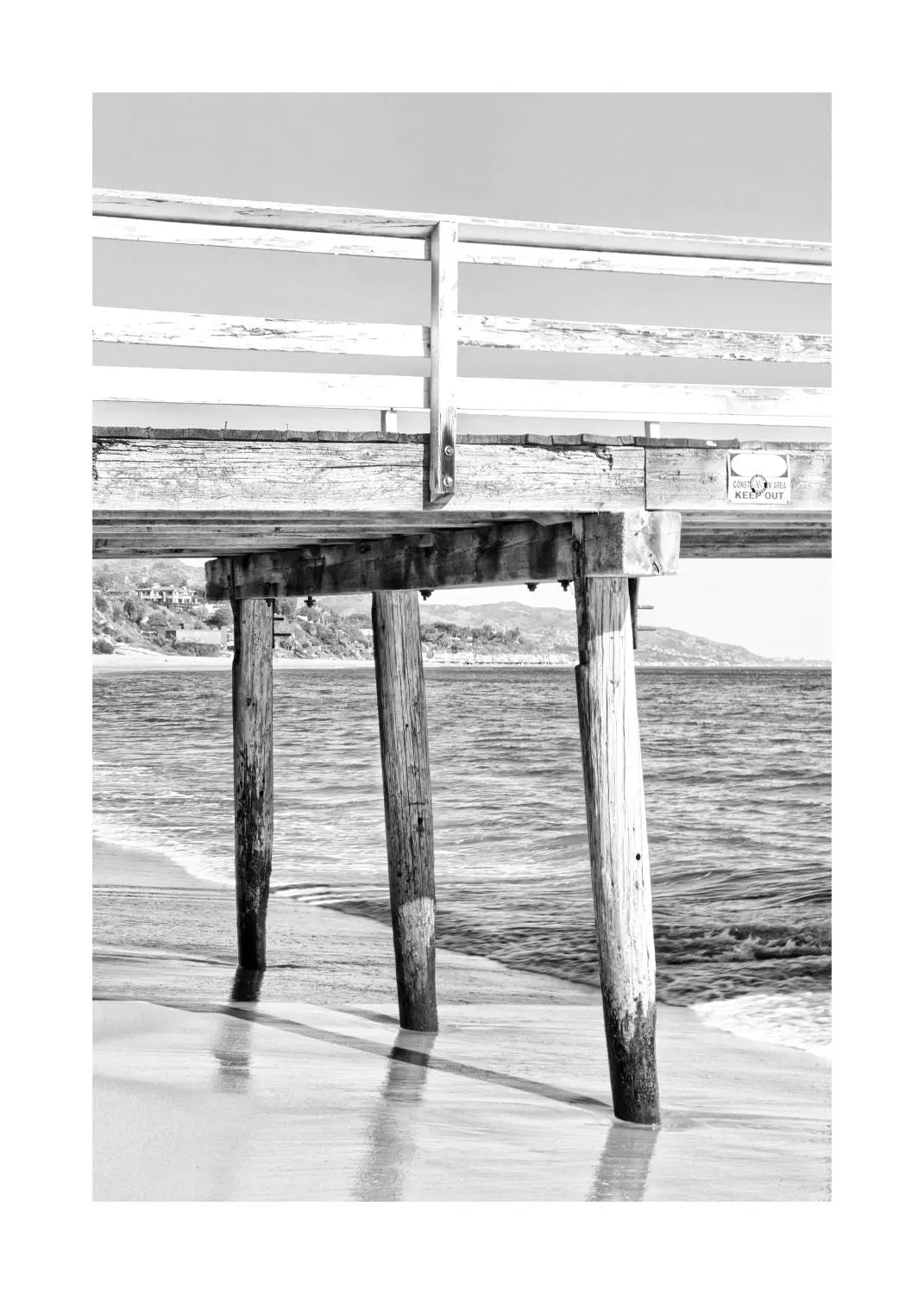 Poster / Druck Kalifornien Malibu ’Pier’ K68 - Wandbilder