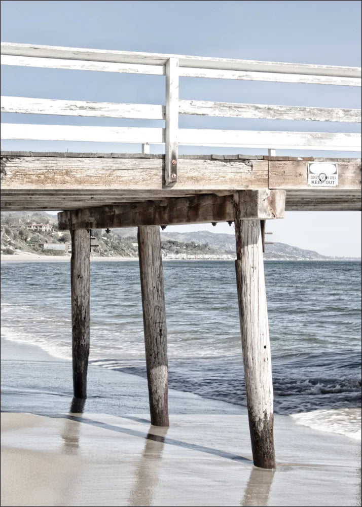 Poster / Druck Kalifornien Malibu ’Pier’ K68 - Wandbilder
