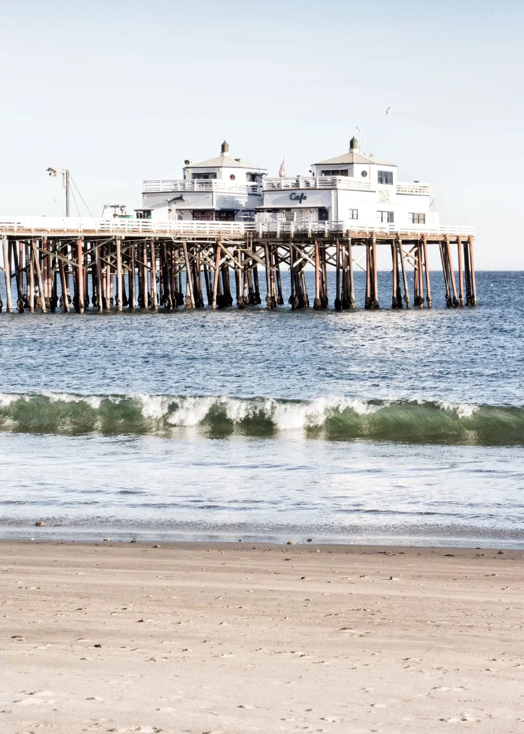 Poster / Druck Kalifornien Malibu Beach ’Pier’ K87