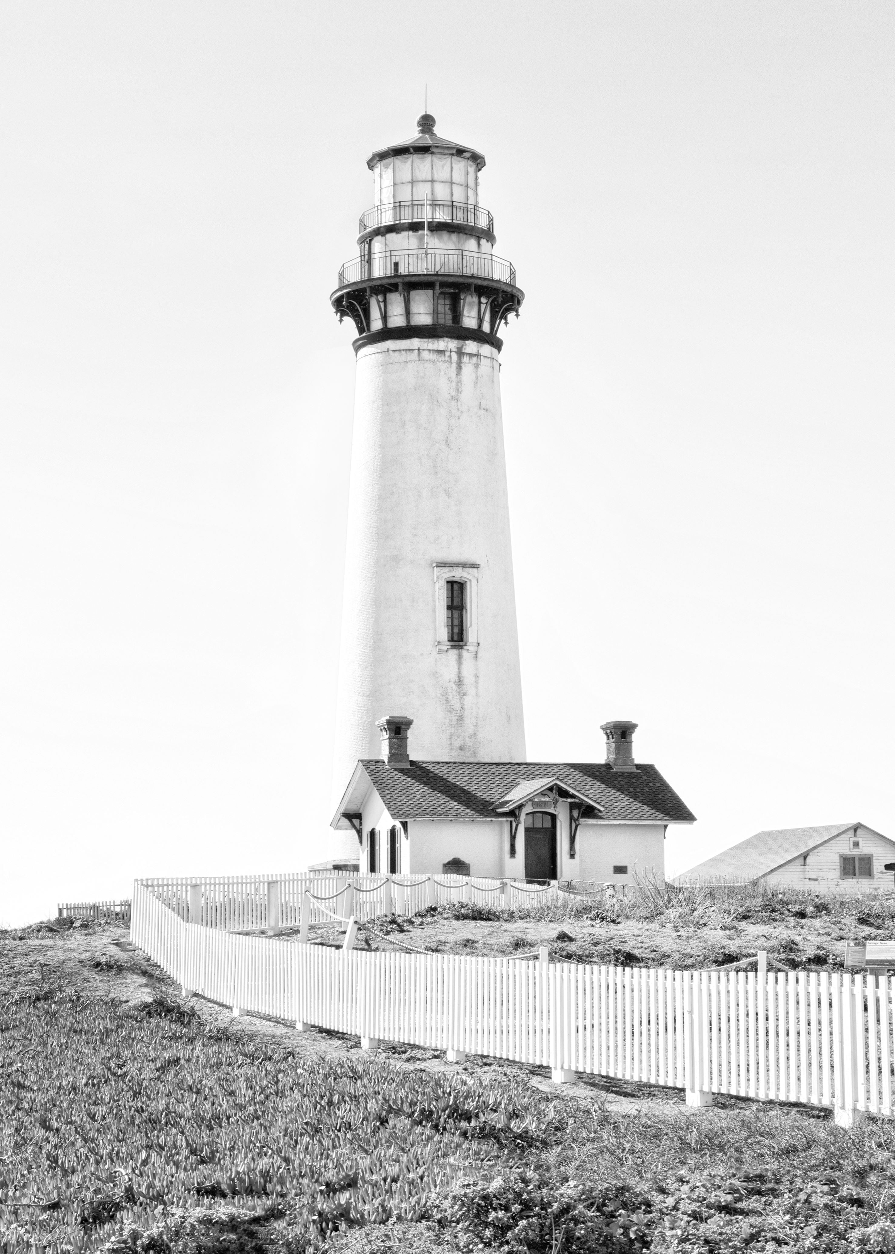 Poster / Print California 'Lighthouse Pigeon Point' L05
