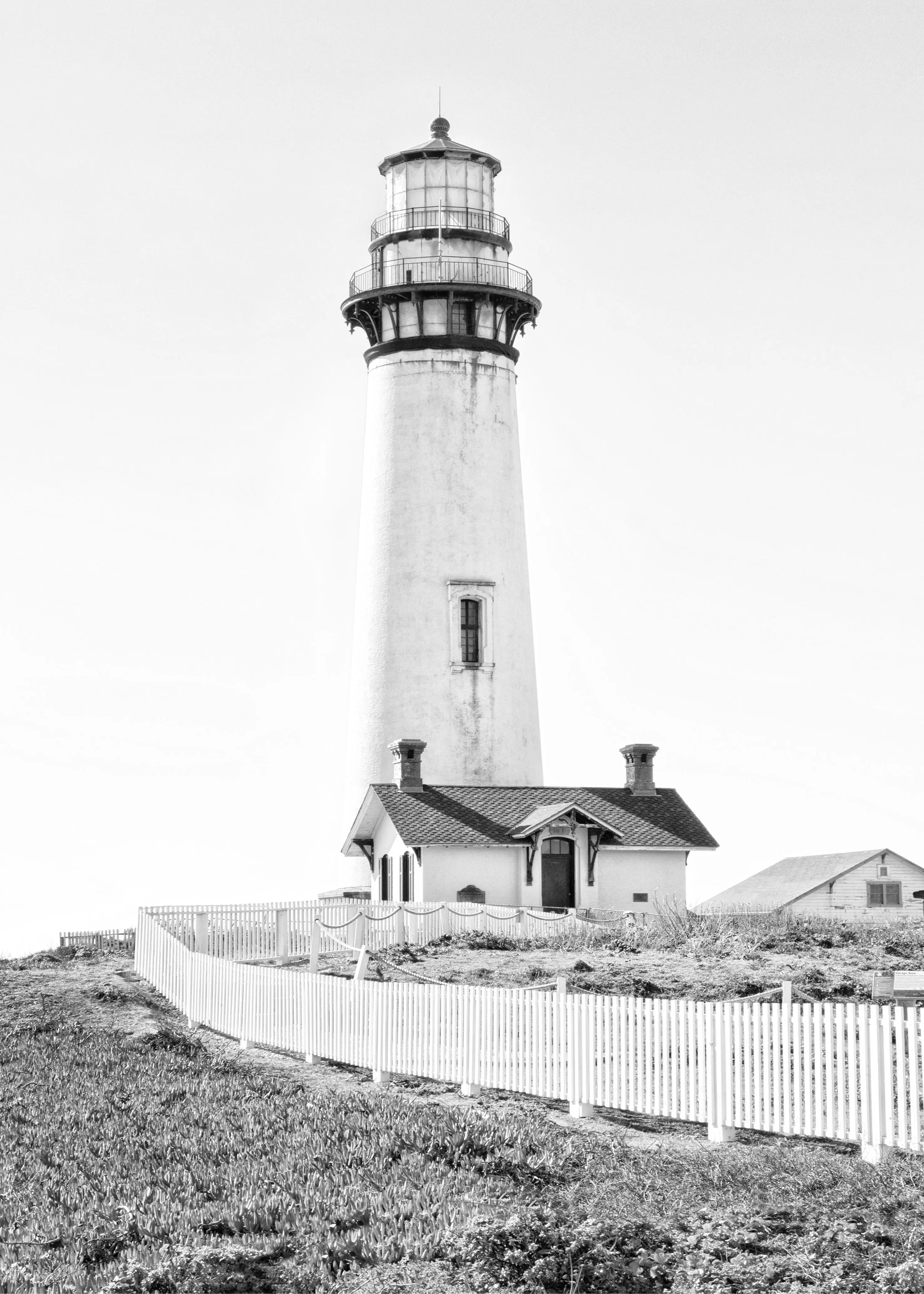 Poster / Druck Kalifornien ’Lighthouse Pigeon Point’ L05