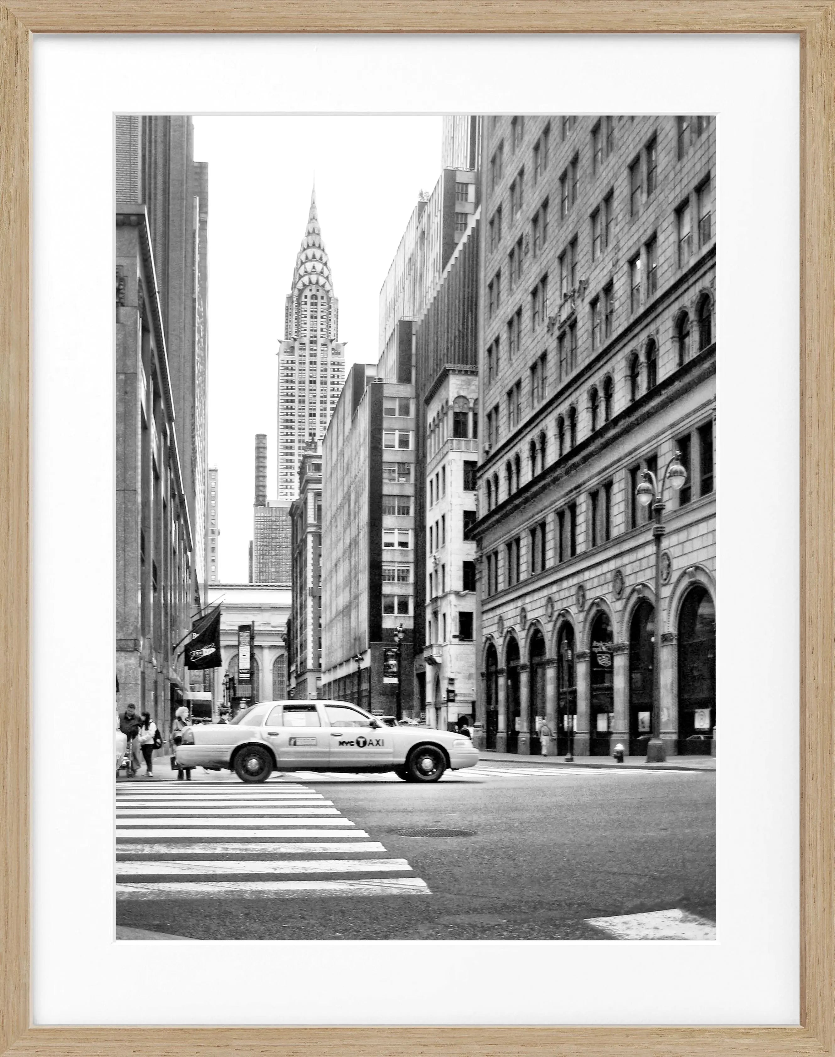 Poster mit Rahmen New York ’Chrysler Building’ NY100